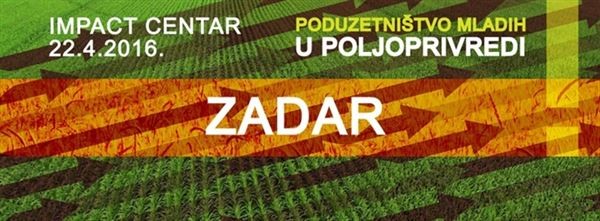 Poziv na konferenciju pod nazivom „Poduzetništvo mladih u poljoprivredi, ruralni razvoj – budućnost RH“